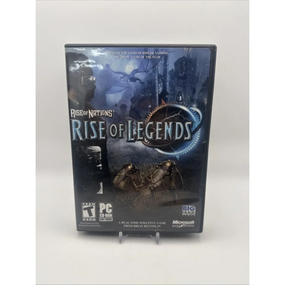 Rise of Nations Gold Edition Thornes & Patriots + Rise of Legends (PC DVD-ROM)